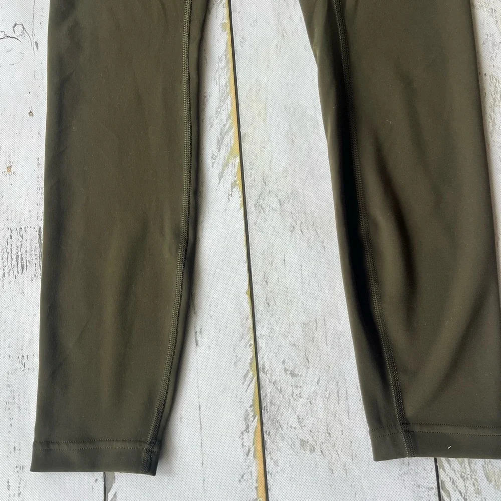 Lululemon Green High Waist Leggings size 2 olive green - Picture 3 of 7